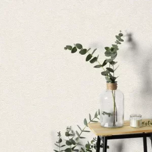 کاغذ دیواری طرح ساده کرم کد 912C