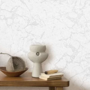 کاغذ دیواری طرح بافت سفید کد 920W