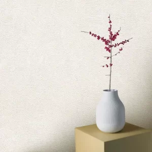 کاغذ دیواری طرح ساده کرم کد 933C