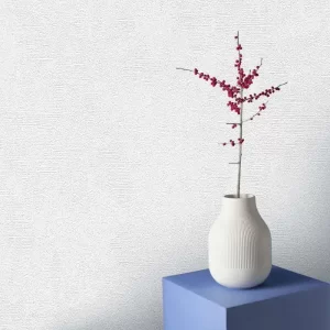 کاغذ دیواری طرح ساده سفید کد 933W