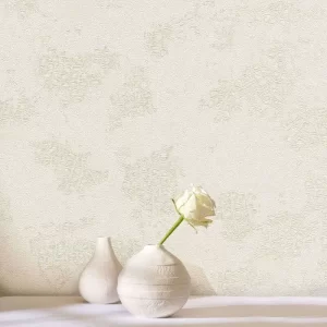 کاغذ دیواری طرح بافت کرم کد 935C