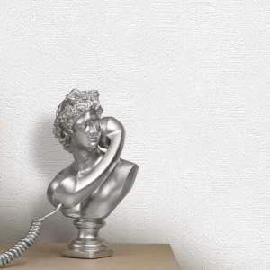 کاغذ دیواری طرح بافت سفید کد 939W