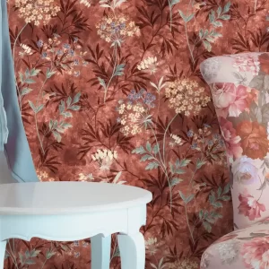 کاغذ دیواری طرح گلدار کد ۷۰۴۵