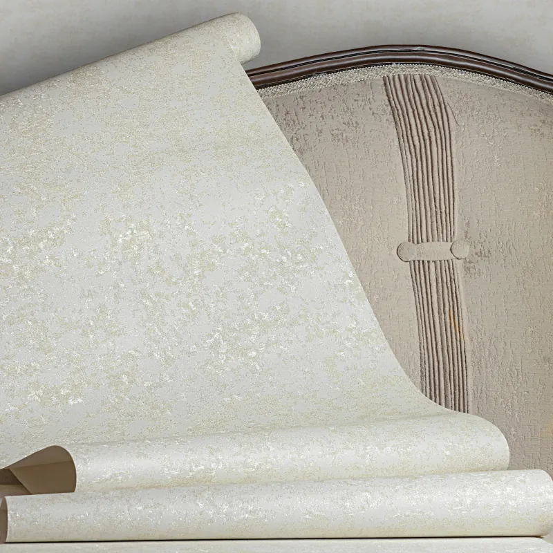 کاغذ دیواری پتینه کرم طلایی 2 کاغذ دیواری پتینه کرم طلایی