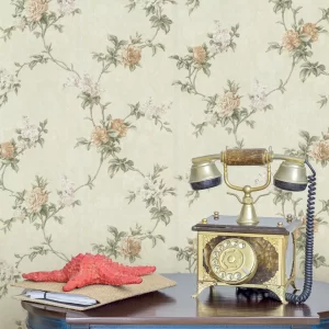 کاغذ دیواری طرح گلدار کد ۷۰۸۲