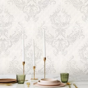 کاغذ دیواری طرح داماسک کد ۷۱۱۱