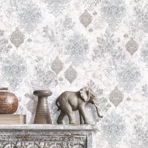 کاغذ دیواری طرح داماسک کد ۷۱۳۶