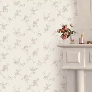 کاغذ دیواری طرح گلدار کد ۷۱۴۲