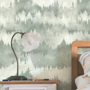 کاغذ دیواری طرح درخت و درختچه کد ۸۰۰۴