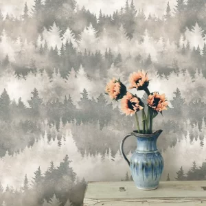 کاغذ دیواری طرح درخت و درختچه کد ۸۰۰۸