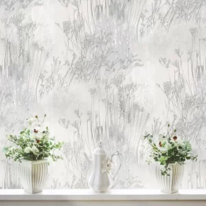 کاغذ دیواری طرح شاخ و برگ کد ۸۰۲۴