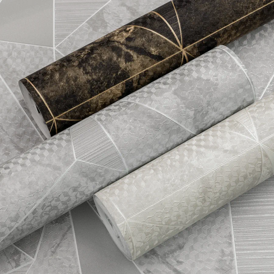 کاغذ دیواری مشکی طلایی 8 کاغذ دیواری مشکی طلایی