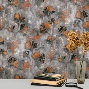 کاغذ دیواری طرح گلدار کد ۸۰۴۵