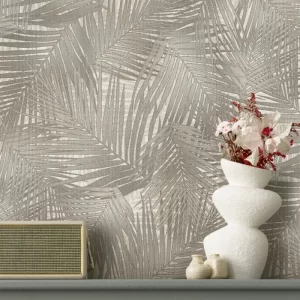 کاغذ دیواری طرح شاخ و برگ کد ۸۰۹۳