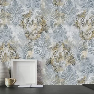 کاغذ دیواری طرح داماسک کد ۸۱۱۲