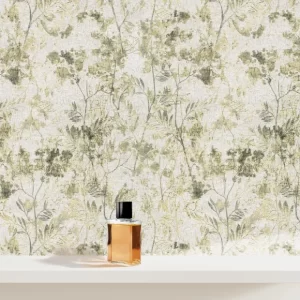 کاغذ دیواری طرح شاخ و برگ کد ۸۱۱۸