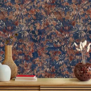 کاغذ دیواری طرح شاخ و برگ کد ۸۱۲۰