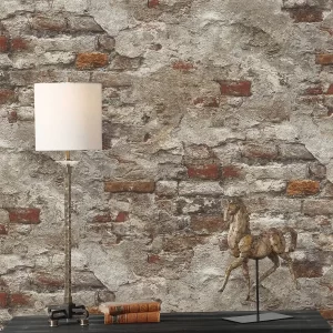 کاغذ دیواری طرح آجر کد ۸۱۲۹