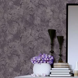 کاغذ دیواری طرح نقش و نگار کد ۶۱۲۸