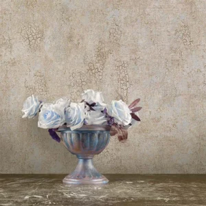 کاغذ دیواری طرح پتینه قهوه‌ای کد ۱۰۱۰۱