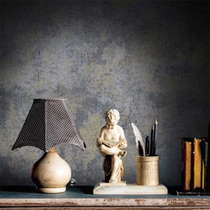 کاغذ دیواری طرح پتینه آبی کد ۱۰۱۱۰