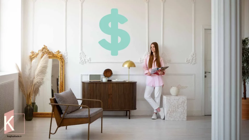 هزینه کاغذ دیواری منزل 70 متری