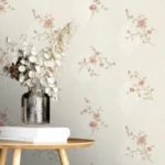 کاغذ دیواری گلدار