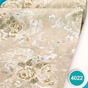 کاغذ دیواری طرح گلدار کد 4022