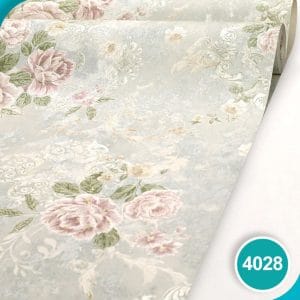 کاغذ دیواری طرح گلدار کد 4028