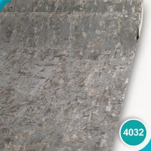 کاغذ دیواری طرح پتینه خاکستری کد 4032