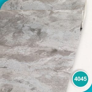 کاغذ دیواری طرح پتینه آبی طوسی کد 4045