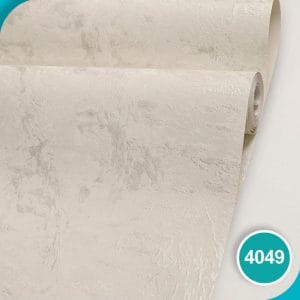 کاغذ دیواری طرح پتینه کرم کد 4049