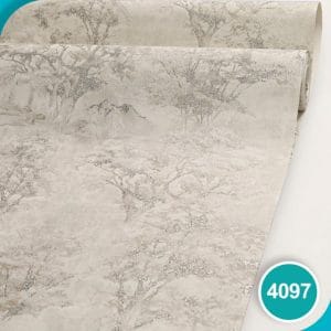 کاغذ دیواری طرح درخت و درختچه کد 4097