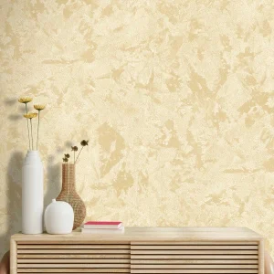 کاغذ دیواری طرح پتینه قهوه‎‌ای کد ۱۰۱۲۹