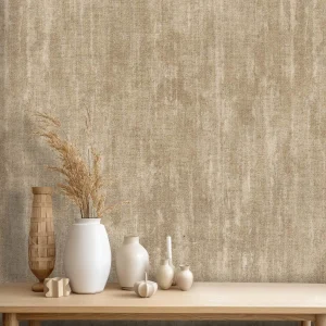 کاغذ دیواری طرح پتینه قهوه‌ای کد ۱۰۱۴۱