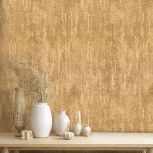 کاغذ دیواری طرح پتینه قهوه‌ای کد ۱۰۱۴۲