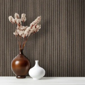 کاغذ دیواری طرح راه راه قهوه‌ای کد ۱۰۱۷۷