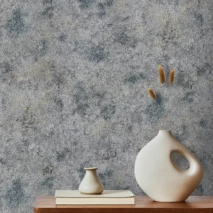 کاغذ دیواری طرح پتینه آبی کد ۱۰۱۹۴