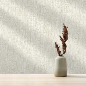 کاغذ دیواری طرح بافت سفید / کرم کد ۱۰۲۰۳