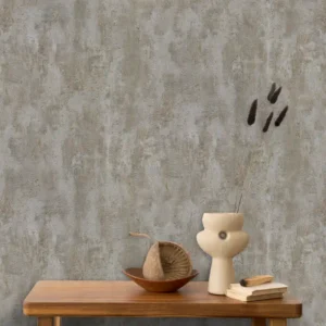 کاغذ دیواری طرح پتینه قهوه‌ای / کرم کد ۱۰۲۲۹