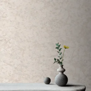 کاغذ دیواری طرح رگه‌دار / پتینه سفید کد ۱۱۰۰۷