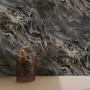 کاغذ دیواری طرح انتزاعی مشکی کد ۱۱۰۴۰