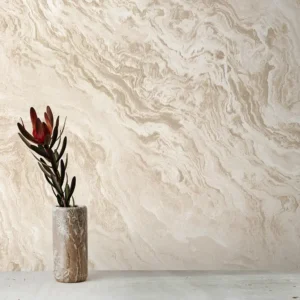 کاغذ دیواری طرح انتزاعی کرم کد ۱۱۰۴۴