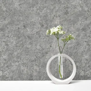 کاغذ دیواری طرح پتینه خاکستری کد ۱۱۰۴۹