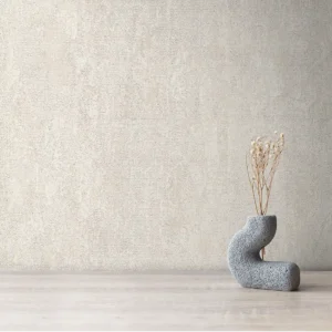 کاغذ دیواری طرح پتینه کرم کد ۱۱۰۵۳