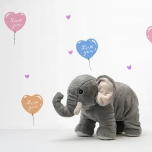 کاغذ دیواری کودک طرح بادکنک‌های قلبی | سفید کد 12007