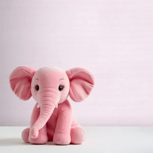 کاغذ دیواری کودک طرح ساده | صورتی کد 12014