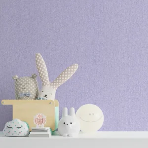 کاغذ دیواری کودک طرح ساده | بنفش کد 12018