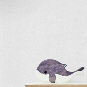 کاغذ دیواری کودک طرح ساده | طوسی کد 12042