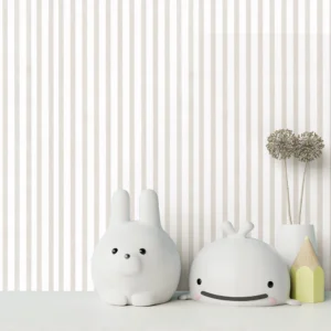 کاغذ دیواری کودک طرح راه‌راه | کرم کد 12047